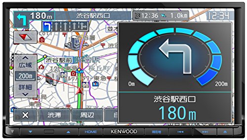KENWOOD ケンウッド カーナビ MDV-L502W 彩速ナビ　2014年 JVCケンウッド、彩速ナビゲーション「MDV-L502W」「MDV-L502